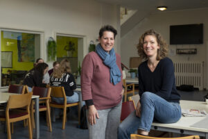 Portretfoto van Irene en Petra